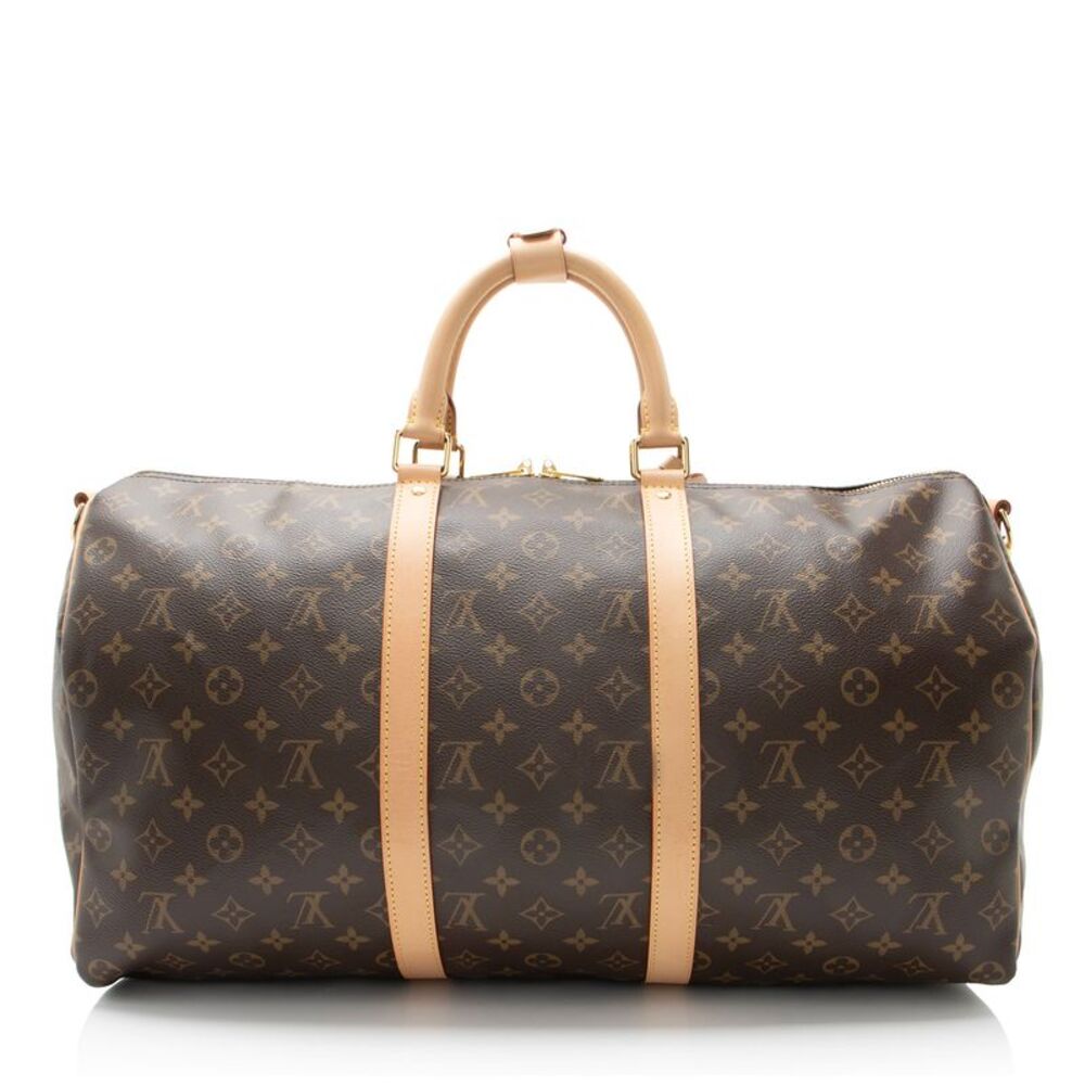 Louis Vuitton Monogram Canvas Keepall Bandouliere 50 Duffle - Picture 3 of 14